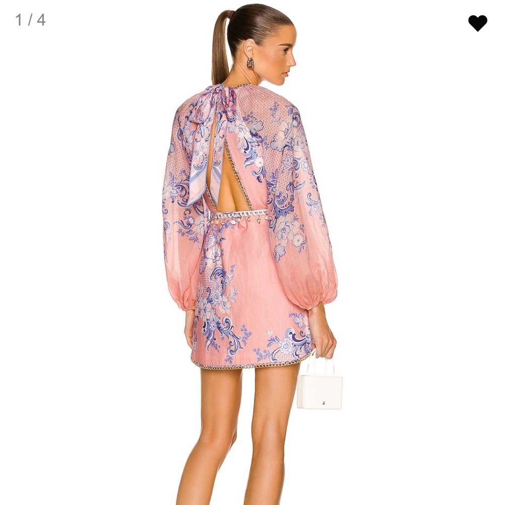 Zimmerman Postcard Mini Dress sz 1